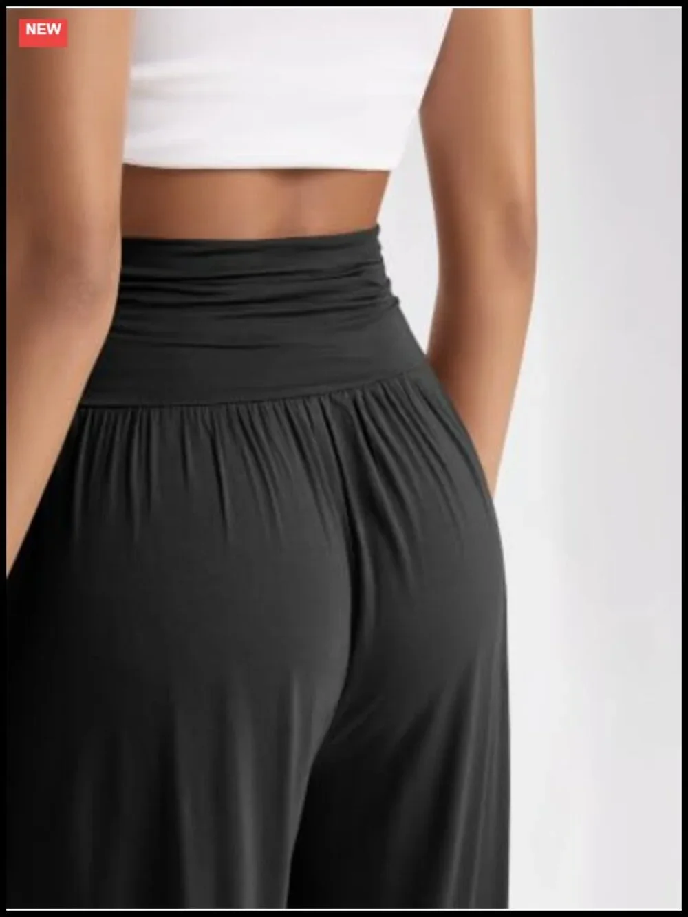 Wide Leg Lounge Shorts with Pockets Lightweight Soft Pajama Bottoms